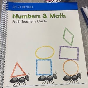 Handwriting Without Tears Numbers & Math PreK